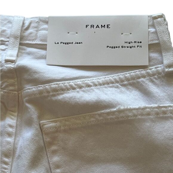 Frame HR Pegged Straight Fit Jeans - Picture 7 of 13